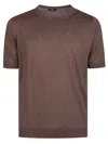 Barba Napoli Barba Tshirt In Brown