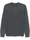 Barba Napoli Virgin Wool Sweater In 蓝色