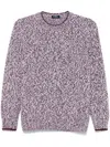 Barba Napoli Wool Sweater In Red