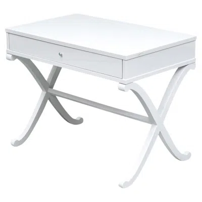 Pre-owned Barbara Barry Custom Lacquer  Side Table In Brown