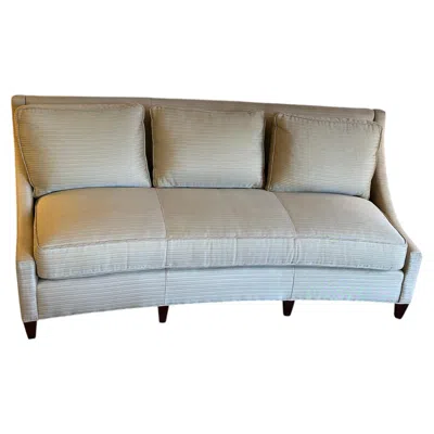 Pre-owned Barbara Barry Designer  Sleek Contemporary Sofa For Baker Furniture In Gray