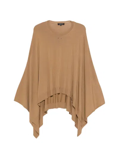 Barbara Bui Asymmetric Top In Brown