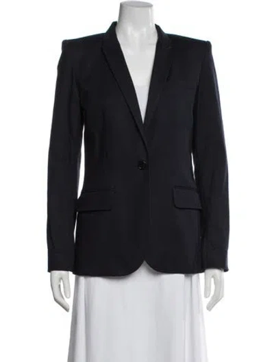 Pre-owned Barbara Bui Blazer In Blue
