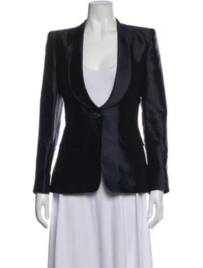 Pre-owned Barbara Bui Blazer In Blue