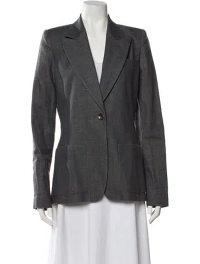 Pre-owned Barbara Bui Blazer In Gray