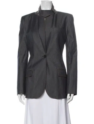 Pre-owned Barbara Bui Blazer In Gray