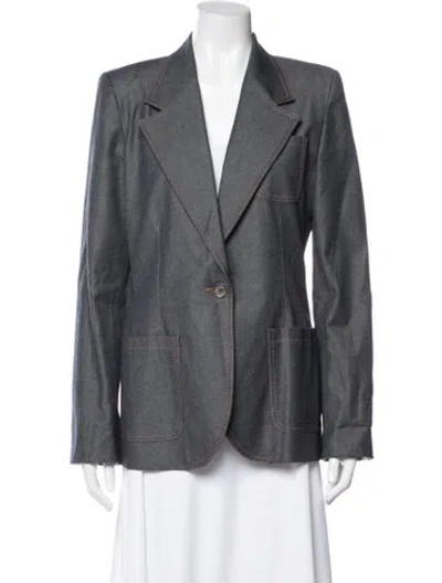 Pre-owned Barbara Bui Blazer In Grey