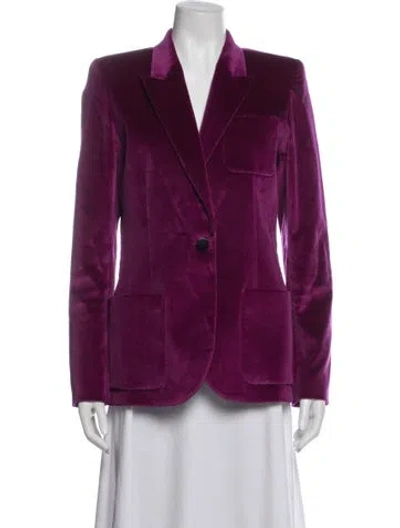 Pre-owned Barbara Bui Blazer In Purple