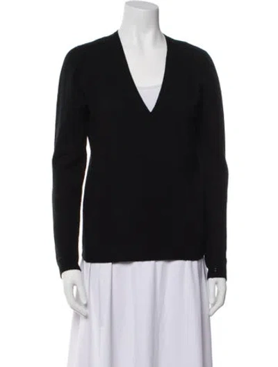 Pre-owned Barbara Bui Cashmere V-neck Sweater In Multi