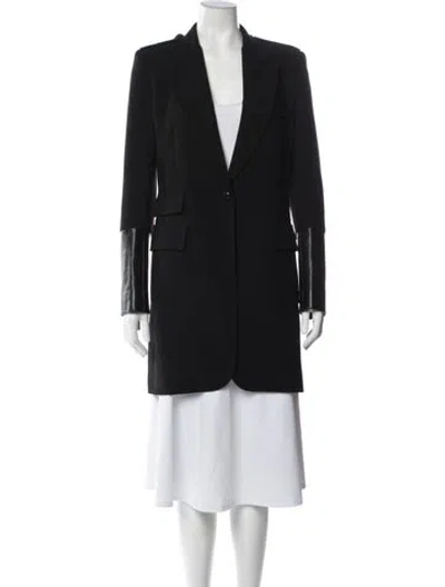 Pre-owned Barbara Bui Coat In Black