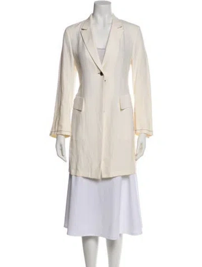 Pre-owned Barbara Bui Coat In Neutral