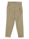 Barbara Bui Cropped Trousers In Green