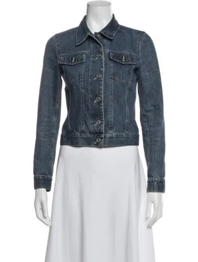 Pre-owned Barbara Bui Denim Jacket In Blue