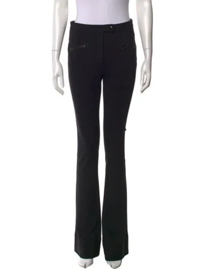 Pre-owned Barbara Bui Flared Pants In Black