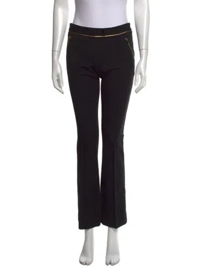 Pre-owned Barbara Bui Flared Pants In Black