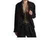 Barbara Bui Fluid Biker Jacket In Black In Black