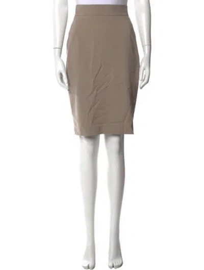 Pre-owned Barbara Bui Knee-length Skirt In Neutrals