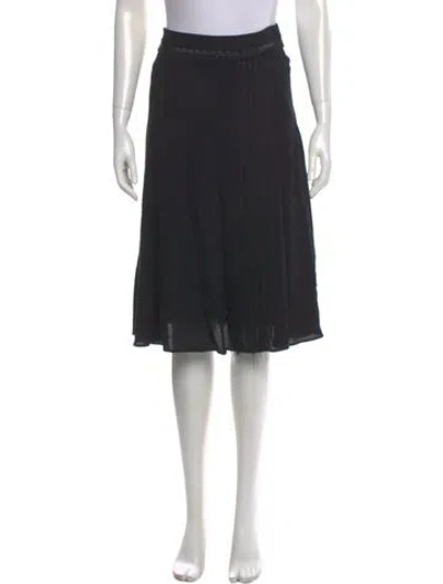 Pre-owned Barbara Bui Knee-length Skirt W/ Tags In Black