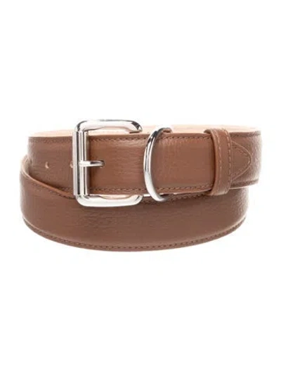 Pre-owned Barbara Bui Leather Belt In Brown