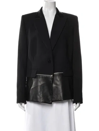 Pre-owned Barbara Bui Leather Blazer In Multi