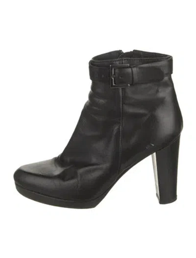 Pre-owned Barbara Bui Leather Boots In Black