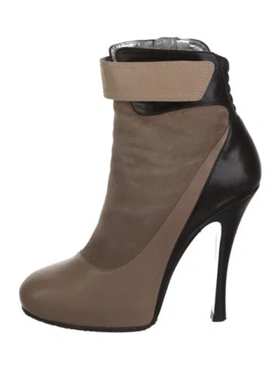 Pre-owned Barbara Bui Leather Boots In Brown