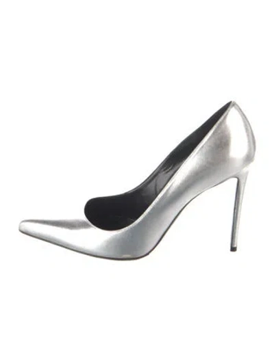 Pre-owned Barbara Bui Leather Pumps In Silver