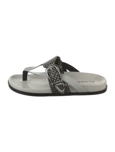 Pre-owned Barbara Bui Leather Slides In Multi