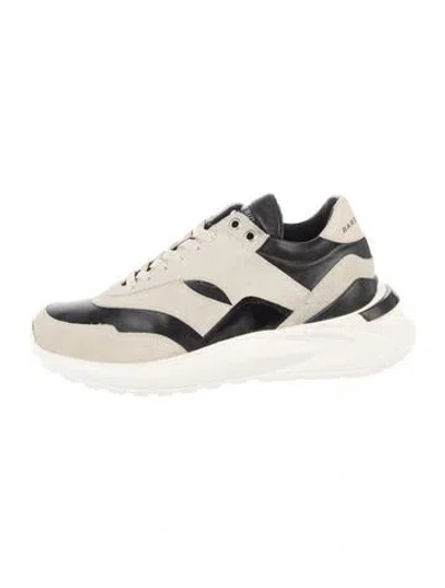 Pre-owned Barbara Bui Leather Sneakers In Neutrals