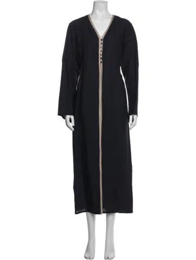 Pre-owned Barbara Bui Linen Jacket In Black