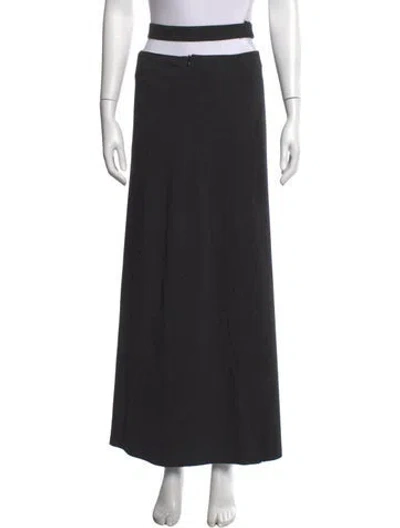Pre-owned Barbara Bui Long Skirt In Brown