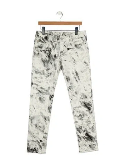 Pre-owned Barbara Bui Low-rise Straight Leg Jeans In Green