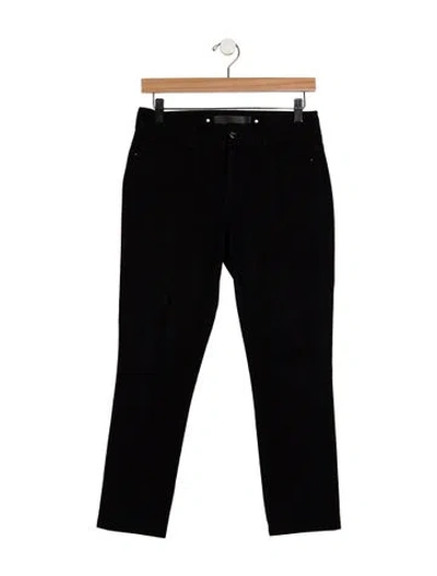 Pre-owned Barbara Bui Mid-rise Straight Leg Jeans In Black