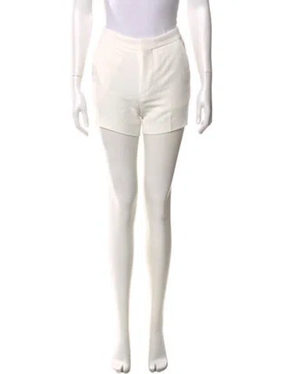 Pre-owned Barbara Bui Mini Shorts In White
