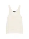 Barbara Bui Openwork Tank Top In Neutral