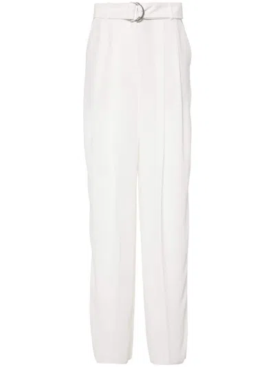 Barbara Bui Pleat-detail Trousers In White