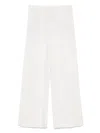 Barbara Bui Pressed-crease Trousers In White