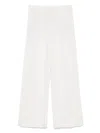 Barbara Bui Pressed-crease Trousers In White