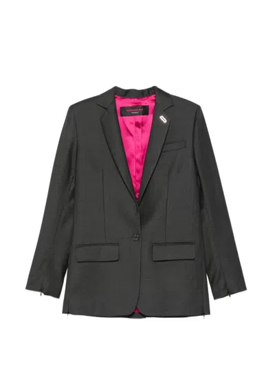 Barbara Bui Single-breasted Blazer In Gray