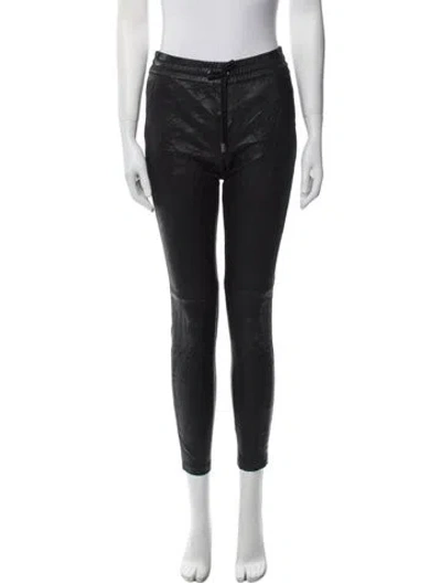 Pre-owned Barbara Bui Skinny Leg Pants In Black