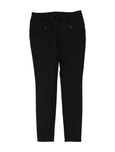 Pre-owned Barbara Bui Skinny Leg Pants In Black