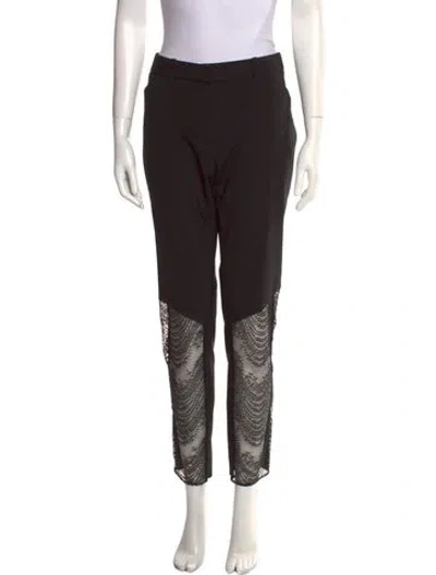 Pre-owned Barbara Bui Skinny Leg Pants In Black