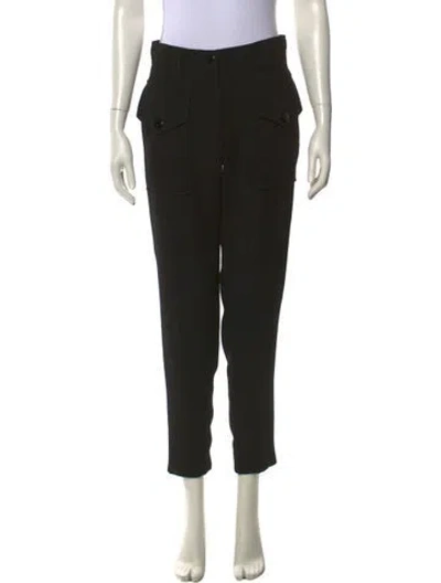 Pre-owned Barbara Bui Skinny Leg Pants In Black