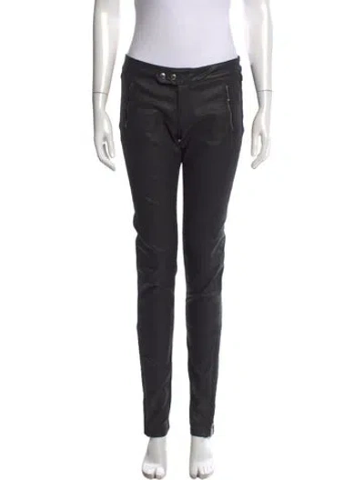 Pre-owned Barbara Bui Skinny Leg Pants In Black