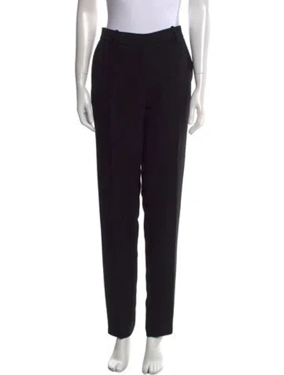 Pre-owned Barbara Bui Straight Leg Pants In Black