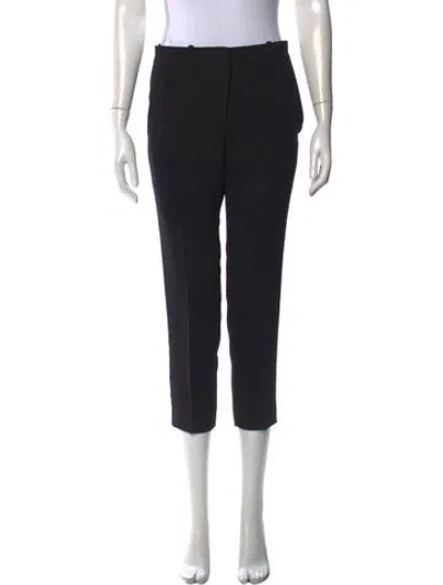 Pre-owned Barbara Bui Straight Leg Pants In Black