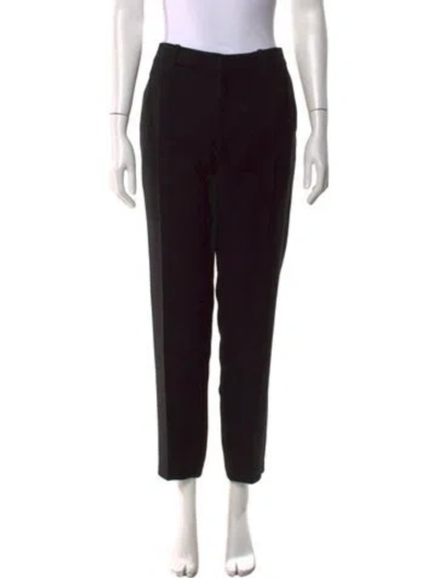 Pre-owned Barbara Bui Straight Leg Pants In Black