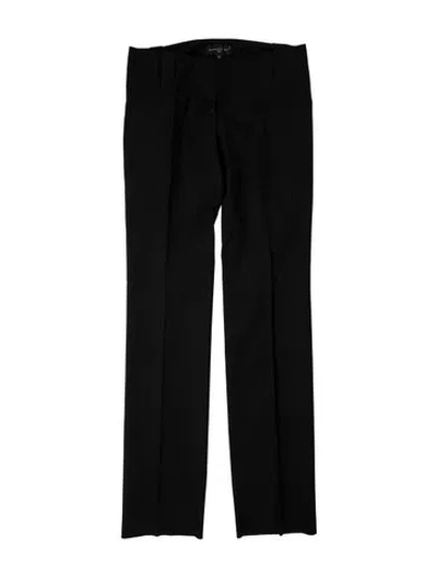 Pre-owned Barbara Bui Straight Leg Pants In Black