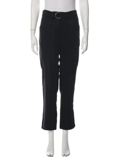 Pre-owned Barbara Bui Straight Leg Pants In Black