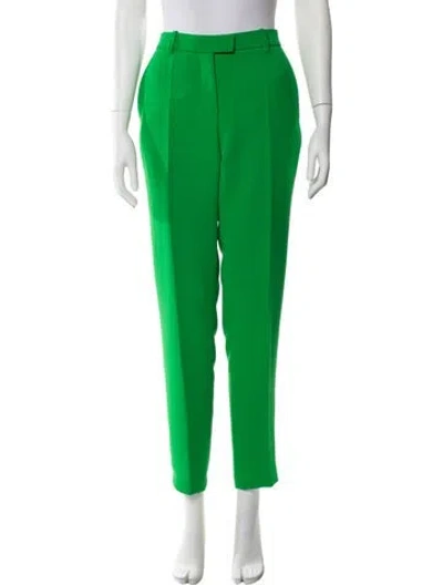 Pre-owned Barbara Bui Straight Leg Pants In Green